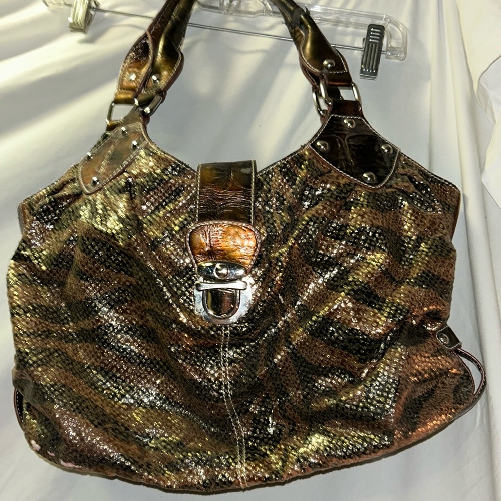 Vintage gg..ing embellished purse